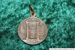 Medal Medaille Anhänger Papst Pius XII (1876 1958) Anno Jubilaei MCML