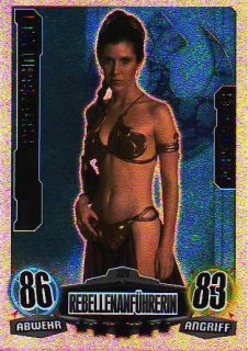 Star Wars FORCE ATTAX 3 # 226 PRINZESSIN LEIA # FORCE MEISTER