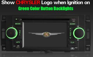Chrysler 300C Dodge Cherokee Jeep Touchscreen Radio Navigation GPS DVD