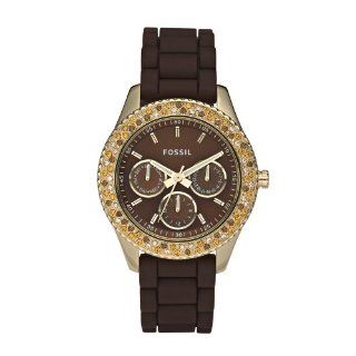 Fossil Damen Multifunktionsuhr Dress Stella chocolate ES2897