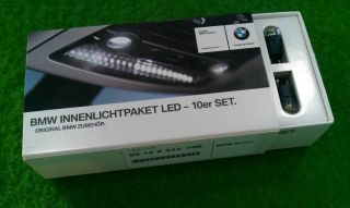 Original BMW Innenlichtpaket LED Innenraumbeleuchtung Weiß 10er Set