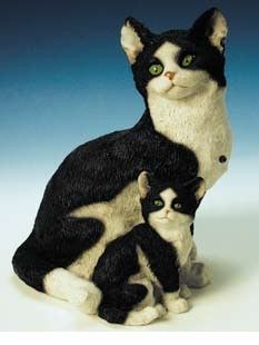 Katze mit Junges mit Bewegungsmelder * MIAU *