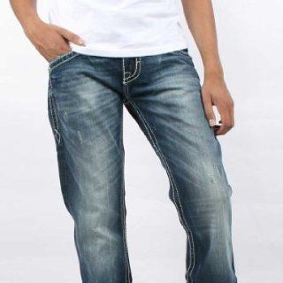 Rock Revival     Herren Gary Straight Leg Jeans Farbe T4
