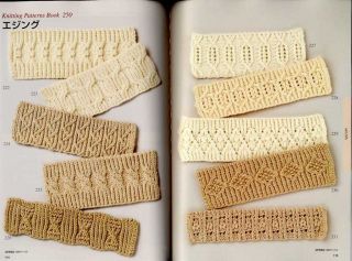 Knitting Pattern Book 250   Japanese Craft Book