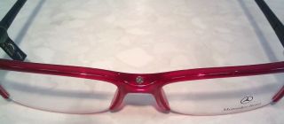 Original Mercedes Benz Kunststoff Brille Brillenfassung MB03902 rot