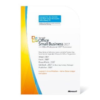 Microsoft Office Small Business 2007 (Lizenz Key) Software