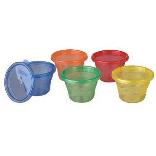 Nûby 91161 Pick Nick Snack Cups, Schälchen mit Deckel, 6er Packvon