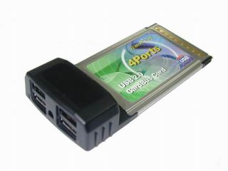 PCMCIA (PC Card) USB 2.0 4 port #g247