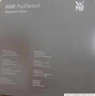 WMF ProfiSelect Glasdeckel Ø 28 cm statt 34,95