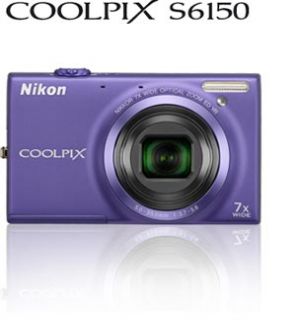 Nikon Coolpix S6150 Digitalkamera (16 Megapixel, 7 fach opt. Zoom, 7,5