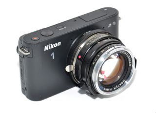 MUNDUS Adapter Leica M an Nikon 1 V1 J1