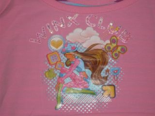 Winx Club~süßes doppeltop T Shirt rose 98/104 122/128~