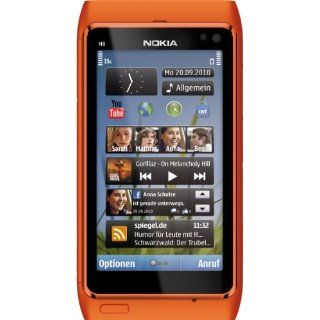 Nokia N8 Smartphone 3.5 Zoll orange Elektronik