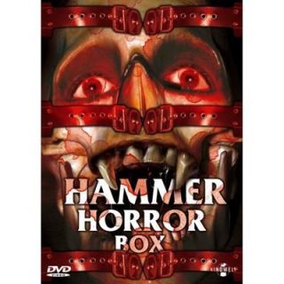 HAMMER HORROR BOX (DRACULA.FRANKENSTEIN) 4 DVDs/NEU