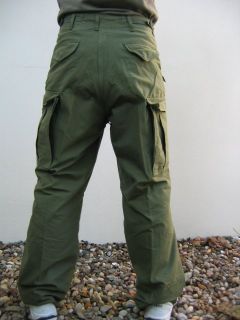 Origin. US M65 Kampfhose Feldhose Trousers oliv Gr.M/R
