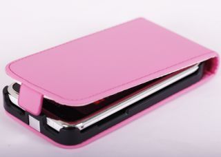 Samsung i9001 Galaxy S Plus Handytasche Ledertasche Schutzhülle Pink