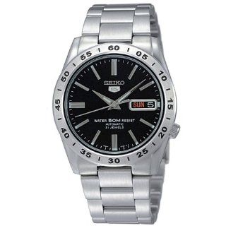 Seiko Herren Armbanduhr XL Analog Automatik Edelstahl SNKE01K1