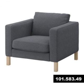 Bezug für IKEA KARLSTAD Sessel NEU OVP korndal grau 101.583.49 NEU