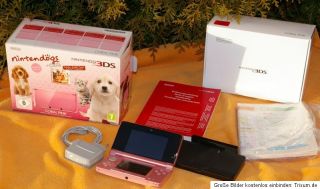 Nintendo 3DS Coral Pink+ Sims3 Pets + Colors 3D +Tasche ( 2 Spiele