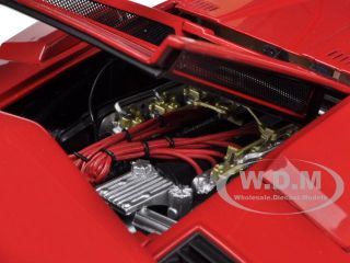 LAMBORGHINI COUNTACH LP500S RED WALTER WOLF EDITION 1/18 BY KYOSHO