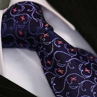KRAWATTE SEIDE Corbata Cravatta Dassen Cravate галстук 272 lila