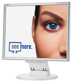 NEC LCD 195 VXM+ 48,3 cm TFT LCD Monitor DVI D silber 