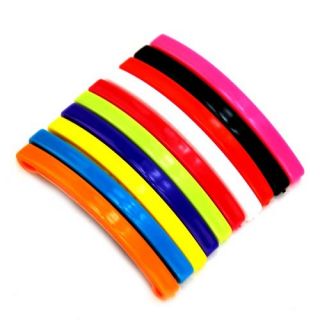 Big Candy Colors Rainbow Hair Clip Barrette Bobby Pin Hairpin 10 Pairs