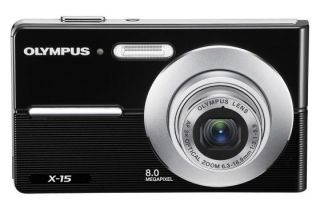 Olympus X 15 Digitalkamera schwarz 4545350018788