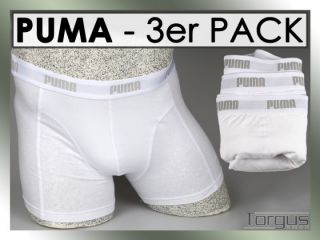 PUMA 3ER BOXERSHORTS PACK UNTERHOSE UNTERWÄSCHE BOXER SHORT M L XL