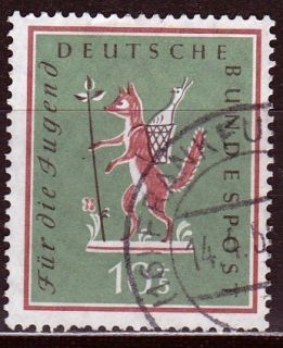 Deutschland BRD Bund 286 von 1958 gestempelt
