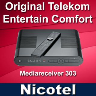 Telekom Entertain Comfort Vertrag mit Media Receiver 303