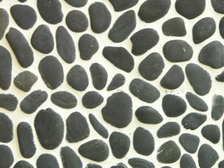 29,99 Euro/m² ) Kiesel Mosaik Flusskiesel Naturstein Pebbles