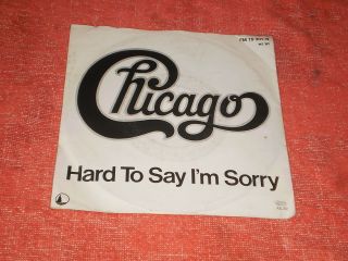 Singel   Chicago   Hard to say i´m sorry   FM 79 301   N