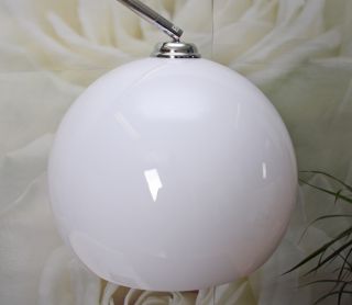 Schirm für Bogenlampe LOUNGE DEAL II, Ø 40cm, Kunststoff ~ weiß