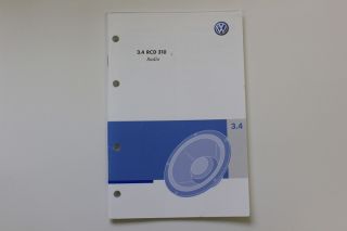 Original VW RCD 310 Bedienungsanleitung BDA Anleitung Handbuch