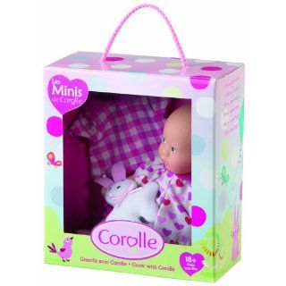 Corolle P6213 Mini Babypuppe mit Häschen Spielzeug