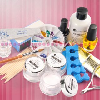 Manicure/Pedicure Acrylic Nail Art Kit Set Power 15 in1