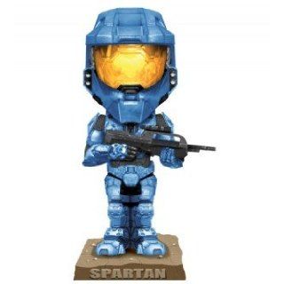Halo 3 Master Chief Spartan Soldier Blue Bobble Head 18cm Wackelkopf