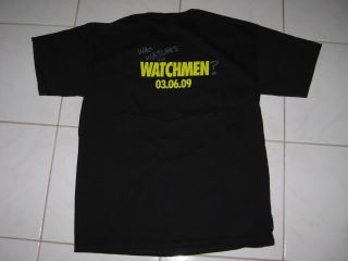 THE WATCHMEN Movie Premiere T Shirt Medium M comicon