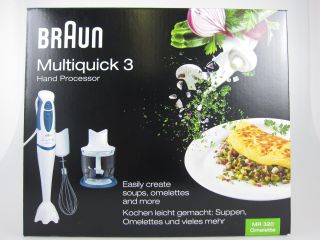 BRAUN Multiquik 3 MR 320 Omelette Stabmixer