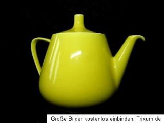 Villeroy & Boch Luxemburg Luxembourg Teekanne gelb teapot théière