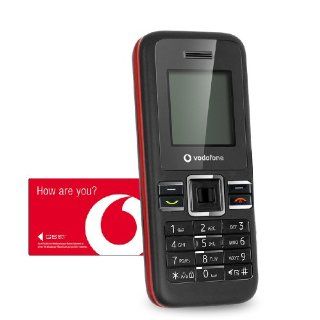 CallYa Pac Vodafone 236 Prepaid Handy schwarz inkl. 1 