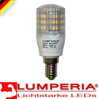 LUMPERIA® E14 48 SMD 3528 320° LED Rundstrahler 3W240lm Lampe