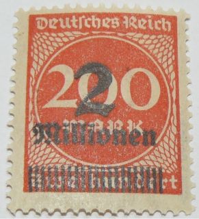 Deutsches Reich Mi Nr. 309 P c Farbe geprüft Infla Berlin