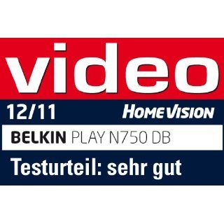 Belkin Play N750DB WLAN Router NextNet 2.0 schwarz 