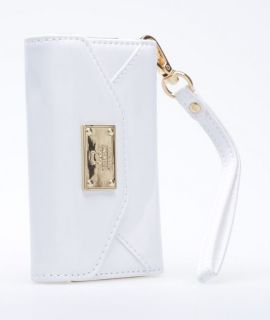 MK iPhone 4/4S Wallet Clutch Geld Tasche Beutel Portemonnaie Side Flip
