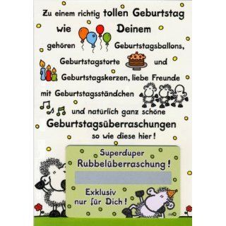 Sheepworld Geburtstagskarte Gutschein Ausflug Bürobedarf