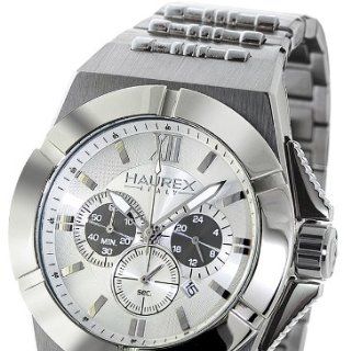 Haurex Italy Herrenuhr Yacht Silver Dial Watch #0A340USS