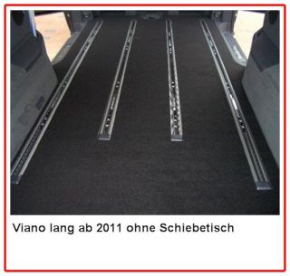 Fußmatten Teppich Mercedes Viano Trend lang Neu ab 2011