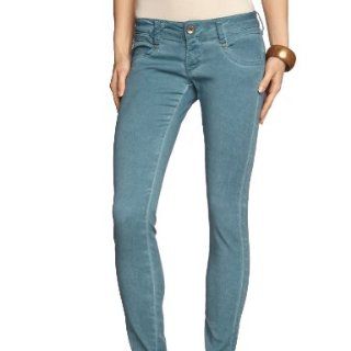 Gang Damen Jeans NENA cotton stretch oily petrol Skinny / Slim Fit